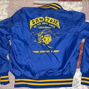Vintage Gem Sportswear San Jose motorcycle Honda chapter S jacket small